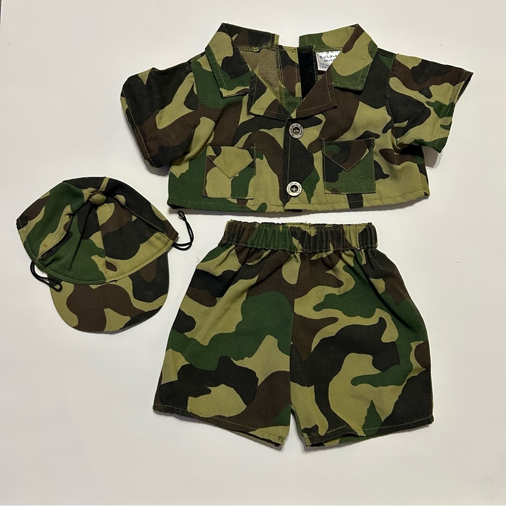 Build-A-Bear Workshop 3 Piece Camo Set